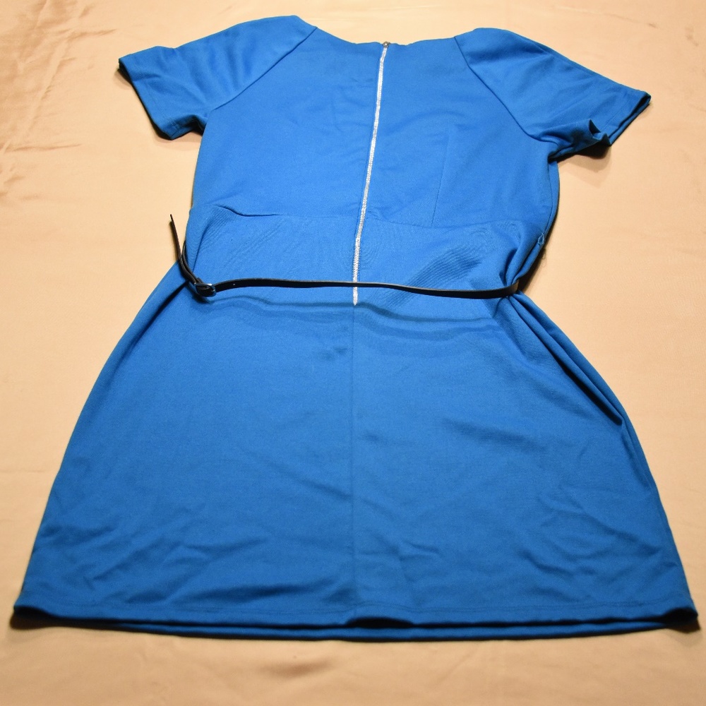 Covington Dress with Attached Belt - Picture 2 of 2